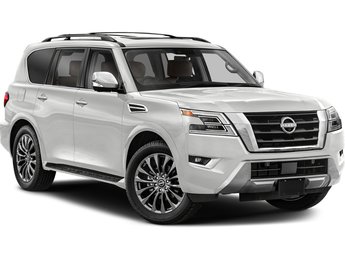 2023 Nissan ARMADA PLATINUM | Cam | Lthr | HtdWheel | Warranty to2030
