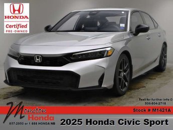 Honda Civic Sedan Sport 2025