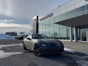 2017 Mazda MX-5 RF GT Cuir brun Toit rétractable rigide Navi