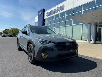 2025 Subaru Crosstrek Onyx 2.5L Volant chauffant Carplay Toit ouvrant