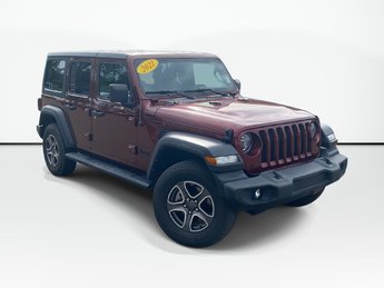 2021 Jeep Wrangler JK Unlimited Sport S | Cam | USB | Bluetooth | Cruise
