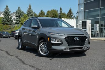 Hyundai Kona Luxury AWD Cuir Toit Volant chauffant Carplay 2021