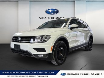 2018 Volkswagen Tiguan Comfortline 2.0T 8sp at w/Tip 4M