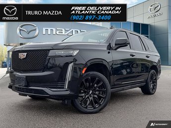 2022 Cadillac ESCALADE SPORT PLATINUM $337/WK+TX! ONE OWNER! BLACK ONYX WHEELS!