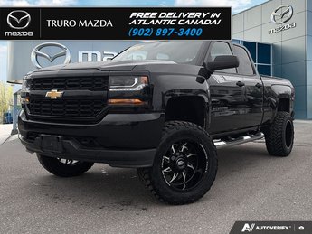 2018 Chevrolet SILVERADO K1500 CUSTOM $108/WK+TX! 5.3L! LIFTED! 4X4!