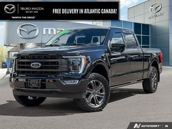 Ford F150 SUPERCREW LARIAT $197/WK+TX! ONE OWNER! ULTRA LOW KMS! PANO ROOF! 2023