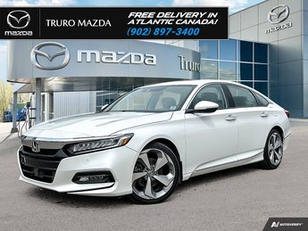 2018 Honda ACCORD TOURING $92/WK+TX! NEW REAR BRAKES! LEATHE NAV!