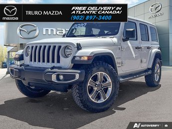 2020 Jeep WRANGLER UNLIMITED SAHARA $107/WK+TX! NEW TIRES! NEW BRAKES! LEATHER!