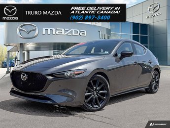 Mazda MAZDA3 SPORT GT $99/WK+TX! ONE OWNER! ULTRA LOW KMS! RED LEATHER! 2022
