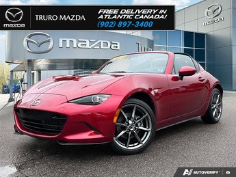 2018 Mazda MX-5 RF GT $112/WK+TAX! ONE OWNER! NEW TIRES! BOSE! LEATHER!
