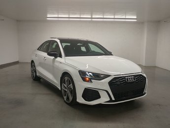 Audi A3 PROGRESSIV S-LINE BLACK OPTICS TOIT|CARPLAY |19PO 2023