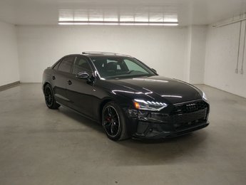 2024 Audi A4 PROGRESSIV S-LINE BLACK COMPETITION|ANGLE MORT|NAV