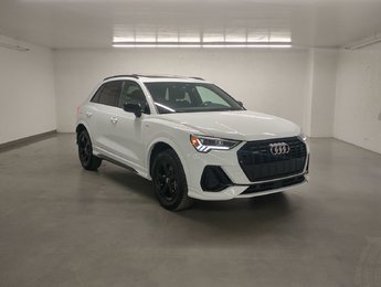 Audi Q3 TECHNIK S-LINE BLACK PACK TOIT |ANGLE MORT|CARPLAY 2021