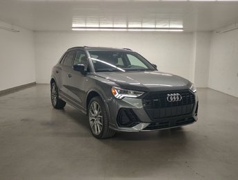 2022 Audi Q3 PROGRESSIV S-LINE BLACK OPTICS TOIT|CARPLAY|CAMERA