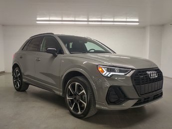 2023 Audi Q3 TECHNIK S-LINE BLACK PACK TOIT|ANGLE MORT|NAVI