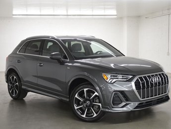 Audi Q3 TECHNIK S-LINE QUATTRO TOIT|SONOS|ANGLE MORT 2023