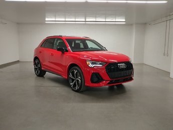 2024 Audi Q3 PROGRESSIV S-LINE BLACK OPTIC TOIT | CARPLAY| 20PO