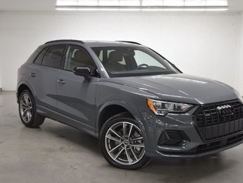 Audi Q3 KOMFORT VORSPRUNG BLACK OPTIC|ANGLE MORT|CARPLAY 2024