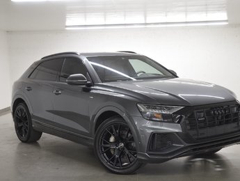 2023 Audi Q8 TECHNIK S-LINE BLACK OPTICS|TOIT|ANGLE MORT|HITCH