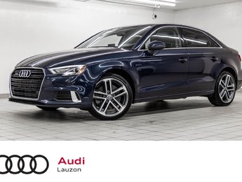 2020 Audi A3 SEDAN KOMFORT QUATTRO 45 TFSI