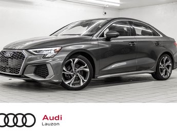 2022 Audi A3 Sedan PROGRESSIV S-LINE TECH PKG LUXURY PKG