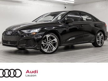 2023 Audi A3 SEDAN PROGRESSIV S-LINE, BLACK OPTICS, 19PCS