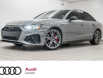 Audi A4 Sedan TECHNIK S-LINE BLACK OPTIC HUD 2022