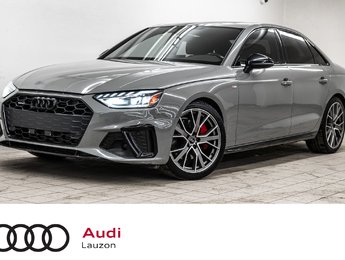 2022 Audi A4 Sedan PROGRESSIV S-LINE BLACK PKG