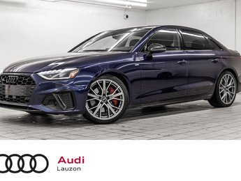 2023 Audi A4 Sedan PROGRESSIV S-LINE BLACK PKG