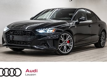 Audi A4 Progressiv BLACK PACK TOIT CUIR CARPLAY BAS KM!!! 2023