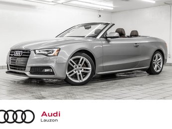 Audi A5 Cabriolet Technik SEULEMENT 128 019KM!! CLEAN CARFAX 2015