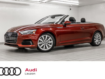 Audi A5 Cabriolet PROGRESSIV QUATTRO SIEGES CONFORT DRIVER ASSIST 2018