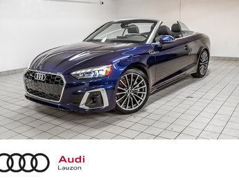 2022 Audi A5 Cabriolet PROGRESSIV, COMFORT SEATS, ADVANCED DRIVER ASSIST