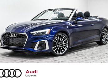 2022 Audi A5 Cabriolet TECHNIK SIEGES CONFORT HUD