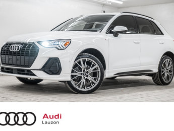 2020 Audi Q3 TECHNIK S-LINE BLACK OPTIC ADV DRIVER