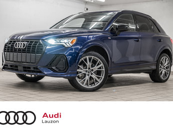 2021 Audi Q3 PROGRESSIV S-LINE BLACK OPTIC