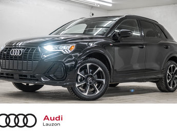 2021 Audi Q3 PROGRESSIV S-LINE BLACK OPTIC