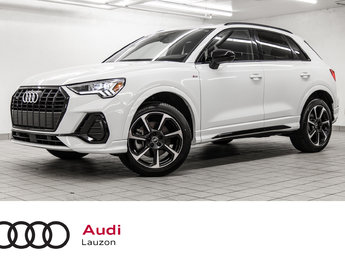 2022 Audi Q3 PROGRESSIV S-LINE BLACK OPTIC