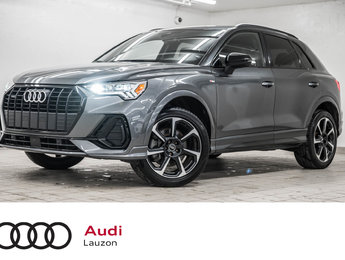 2022 Audi Q3 PROGRESSIV S-LINE BLACK OPTIC