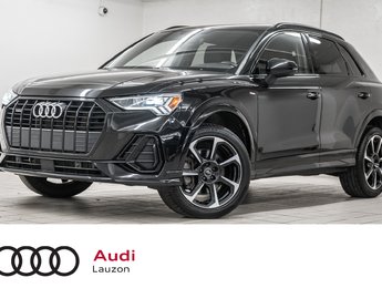 2022 Audi Q3 PPROGRESSIV S-LINE BLACK OPTIC
