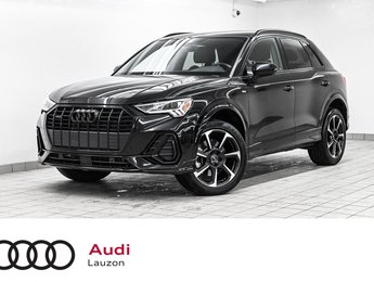 2023 Audi Q3 PROGRESSIV S-LINE BLACK PKG