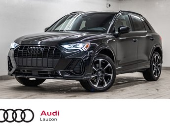2023 Audi Q3 TECHNIK S-LINE BLACK OPTIC
