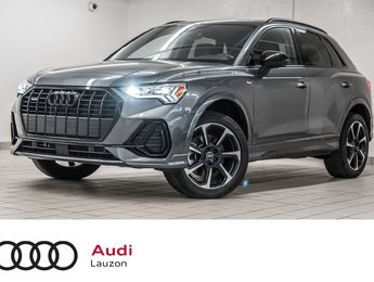 2025 Audi Q3 PROGRESSIV S-LINE BLACK OPTICS