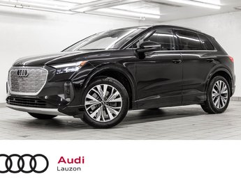2024 Audi Q4 e-tron 55 QUATTRO | NAV | CUIR | CARPLAY | PANO | BAS KM