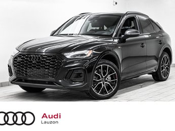 2023 Audi Q5 Sportback Technik BLACK PACK + HEADS-UP DISPLAY + CARBON