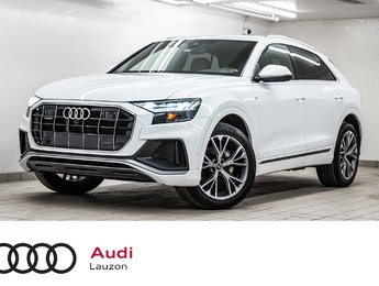 2023 Audi Q8 Progressiv PANO NAV CUIR CAMÉRA CARPLAY BAS KM!!