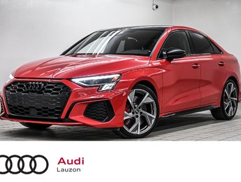 2022 Audi S3 Sedan PROGRESSIV BLACK PKG ADV DRIVER ASSSIT