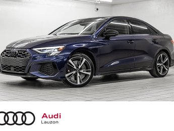 2022 Audi S3 Sedan TECHNIK BLACK OPTIC