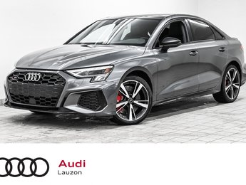 2022 Audi S3 Sedan PROGRESSIV BLACK OPTIC RED CALIPER