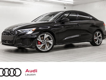 Audi S3 SEDAN TECHNIK BLACK OPTICS, SPORT EXHAUST, DIAMOND STICH 2023